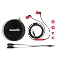 LilGadgets BestBuds Ear Buds for Kids for School - Safe & Comfortable, Volume Limited, Wired Earbuds for Kids with an in-Line Microphone, Travel Case