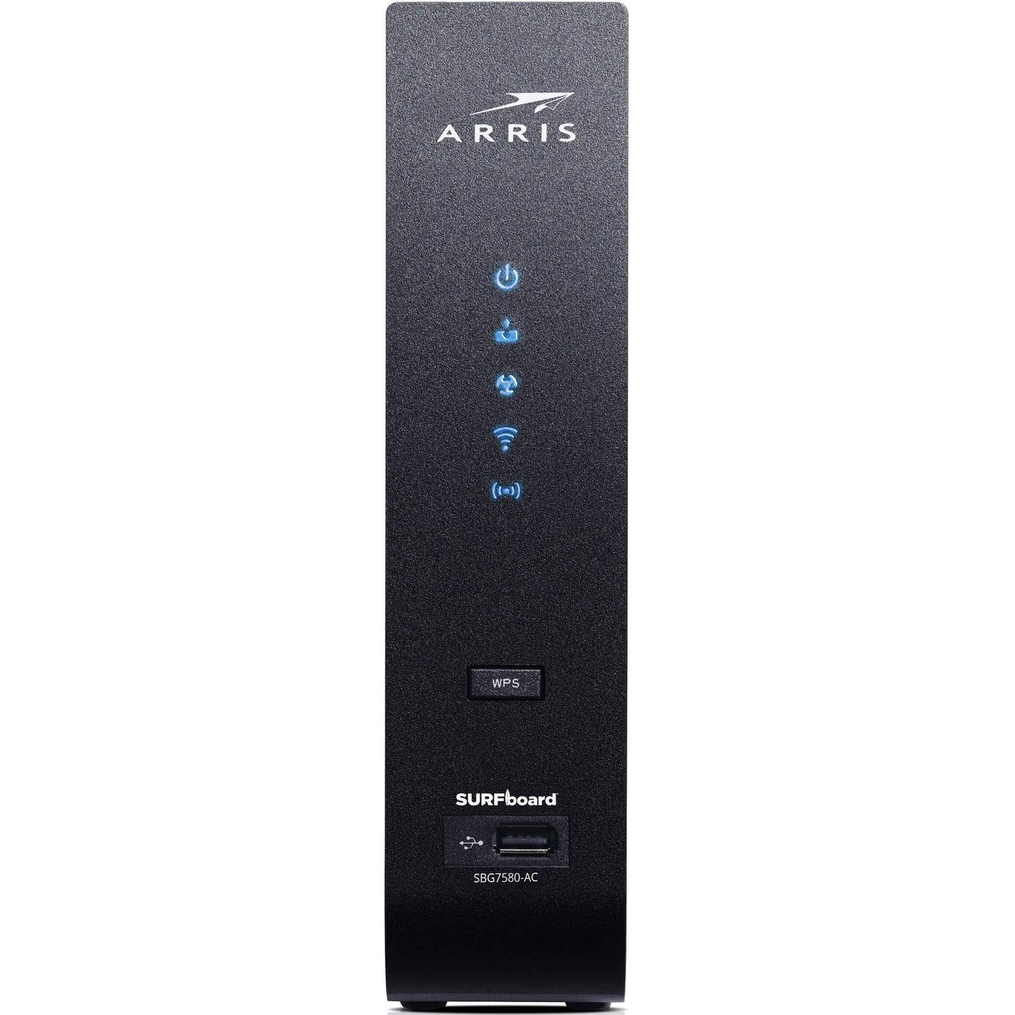 Arris Surfboard SBG7580AC 32x8 DOCSIS 3.0 Cable Modem / AC1750 Wi-Fi Router- Black