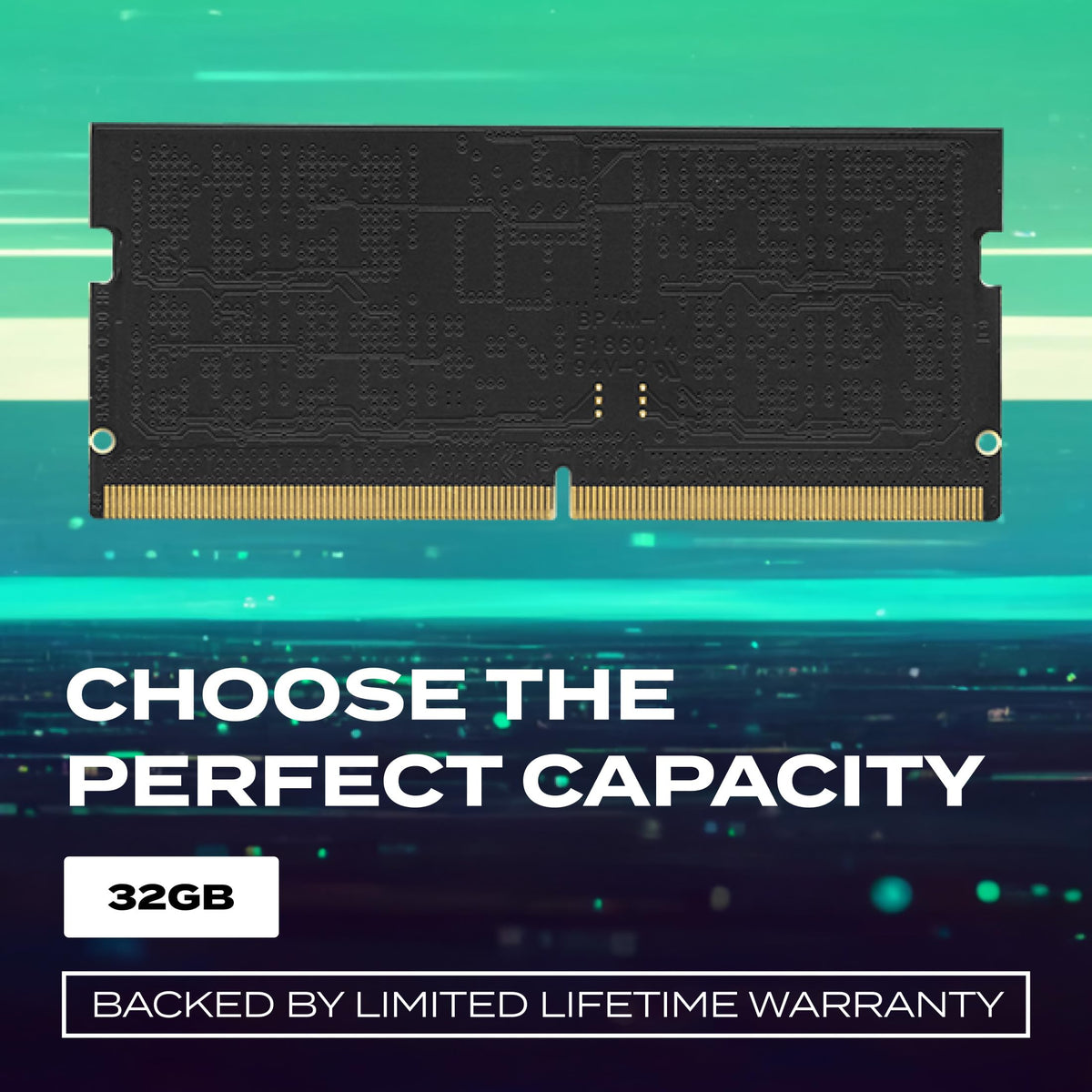 ADATA DDR5 5600 SO-DIMM Memory Module - 32GB High Bandwidth Laptop Memory Module (RAM) - High-Speed 5600MHz - Automatic Error Correction - Compatible