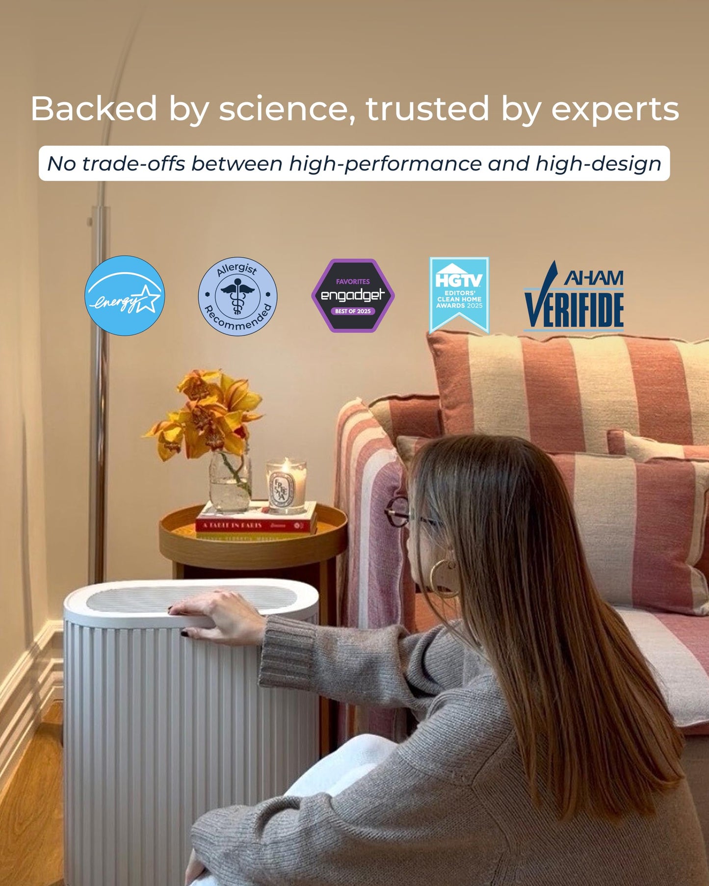 Windmill Air Purifier Max Replacement Filter, 3-In-1 Filtration