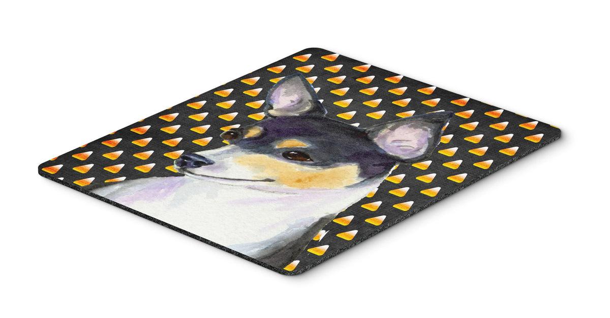 Caroline's Treasures SS4311MP Chihuahua Candy Corn Halloween Portrait Mouse Pad, Hot Pad or Trivet for Home Office Gaming Working Computers Laptop