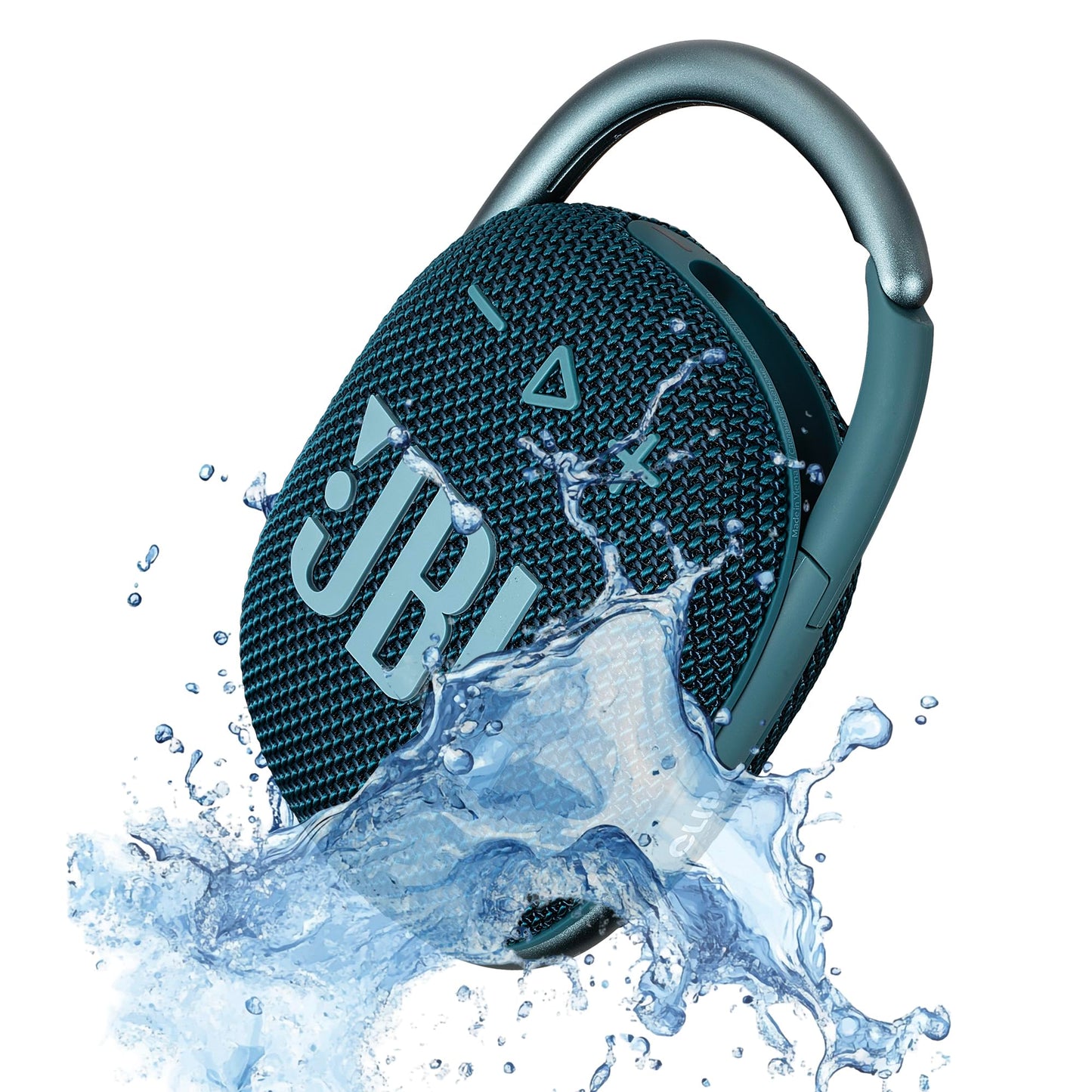 JBL Clip 4 Portable Bluetooth Speaker with Built-in Carabiner | Compact Wireless Waterproof IP67 Speaker for Travel and Outdoors| Bold Sound, Long