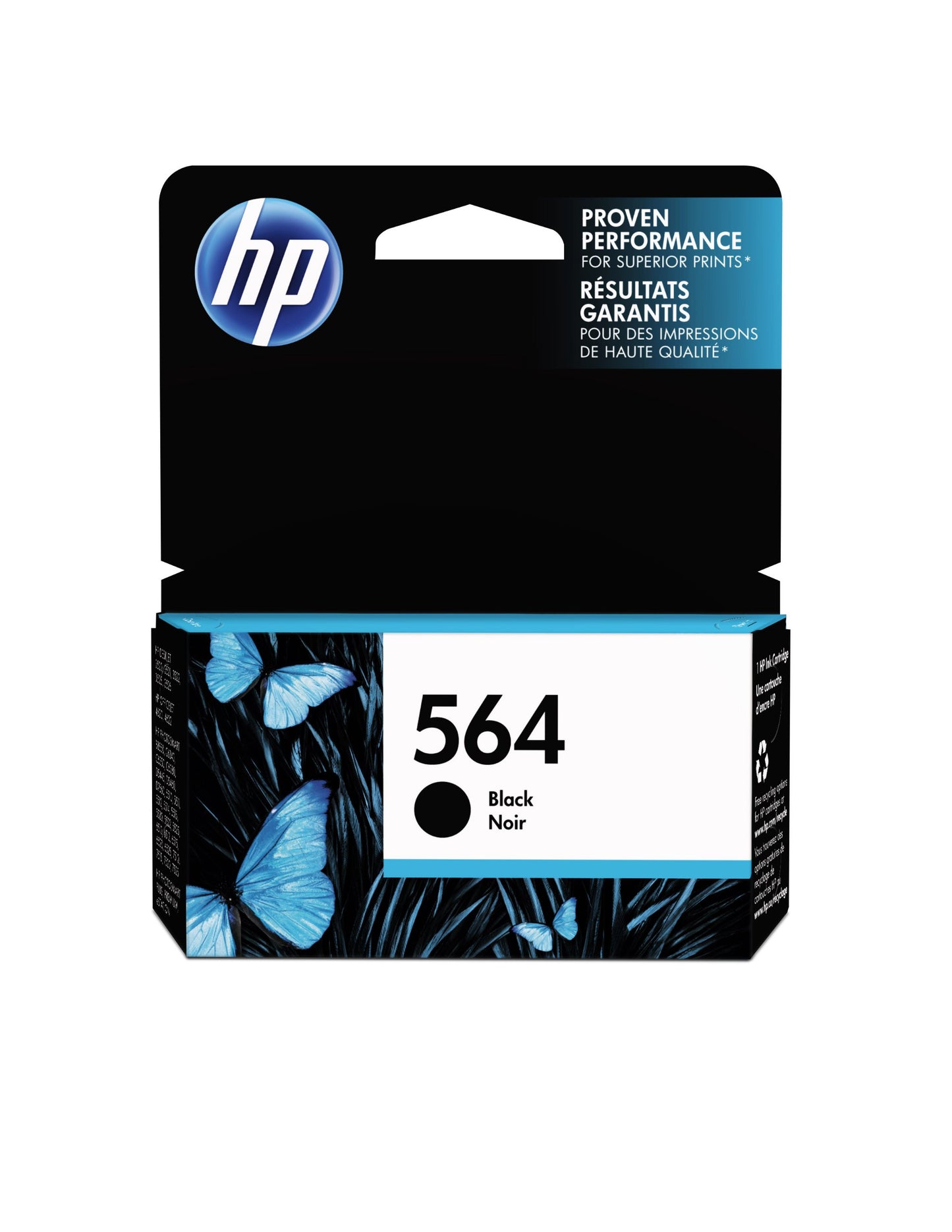HP 564 Black Original Ink Cartridge (CB316WN)