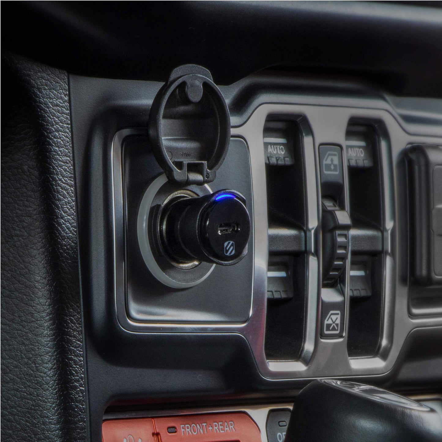 Scosche CPDC20 PowerVolt 20-Watt Certified USB Type-C Fast Car Charger with Power Delivery 3.0 for All USB-C Devices