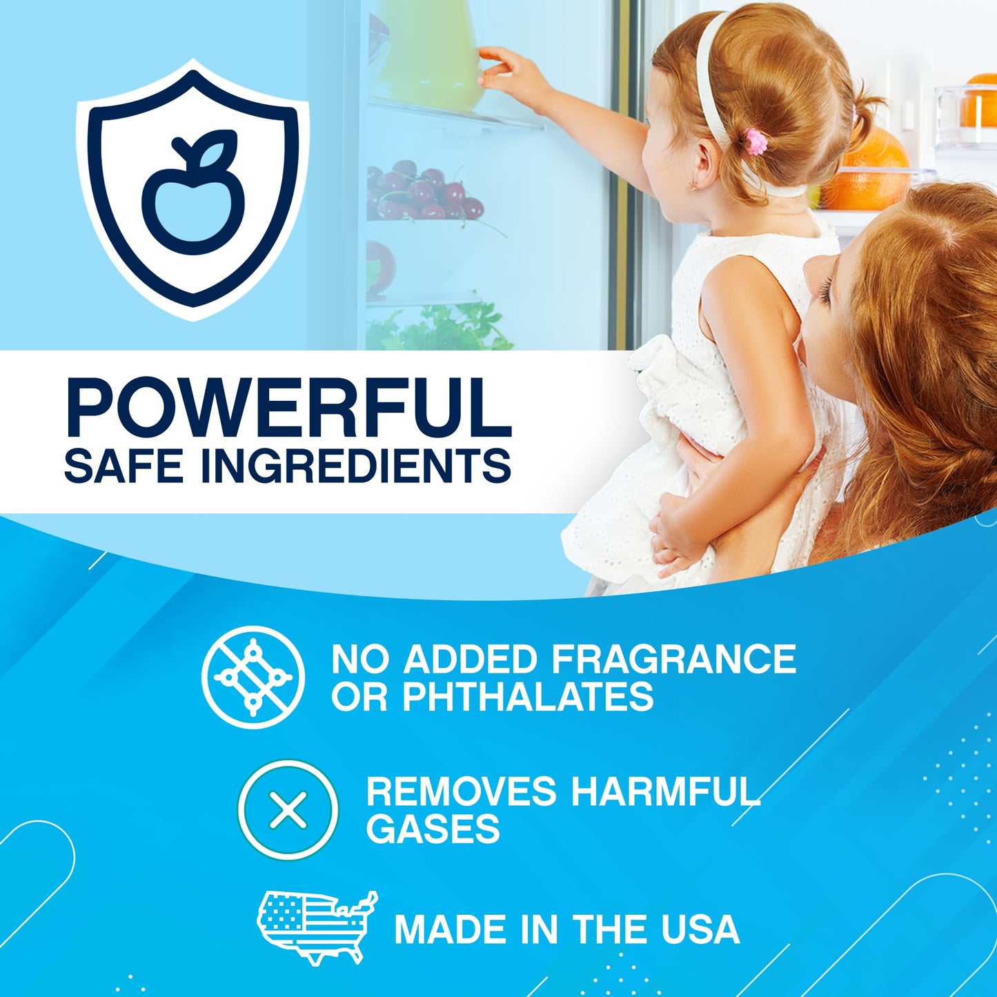 Nonscents Refrigerator Deodorizer - Odor Eliminator - 1 Count