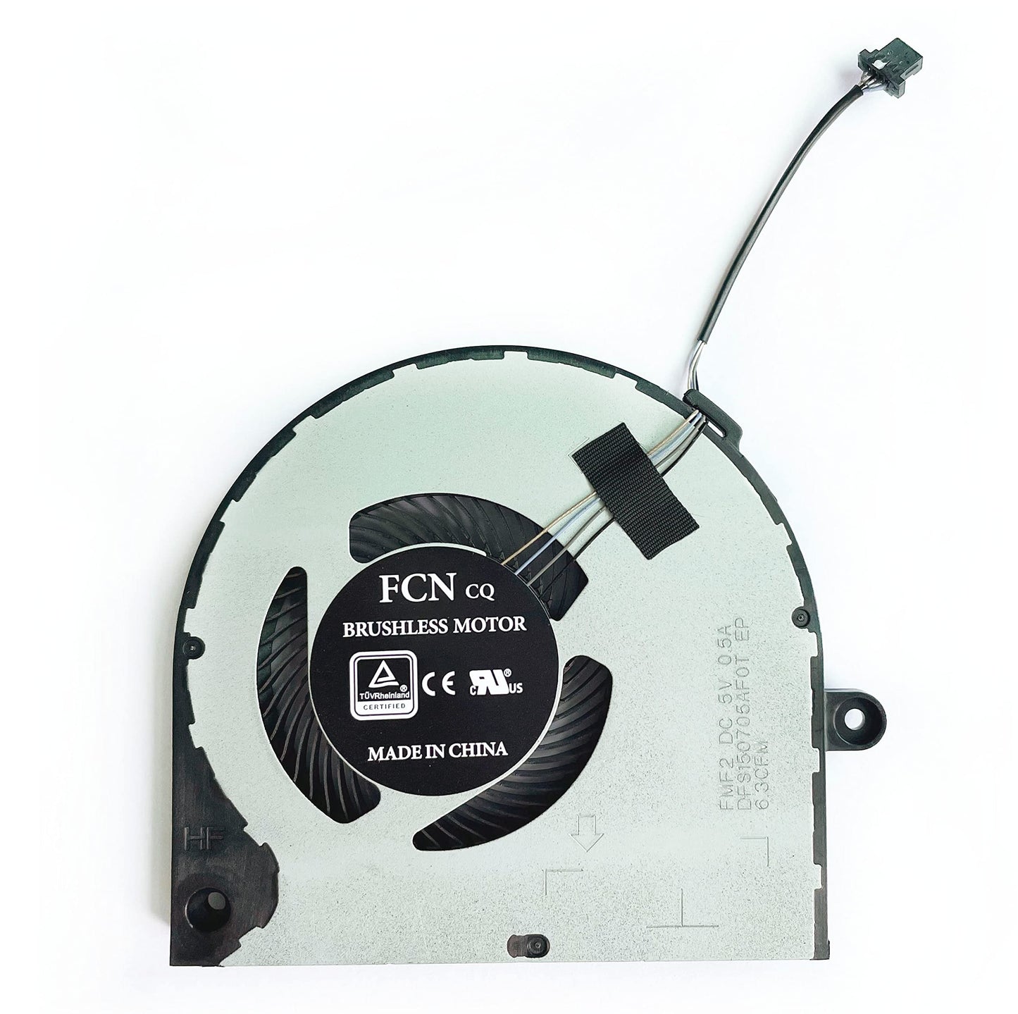 Fleshy Leaf CPU+GPU Cooling Fan Replacement for Dell Vostro 7500 7501 Inspiron 7500 7501 Series DC5V 0.5A DFS150005AA0T FMF3 DFS150705AF0T FMF2 0KGH4R