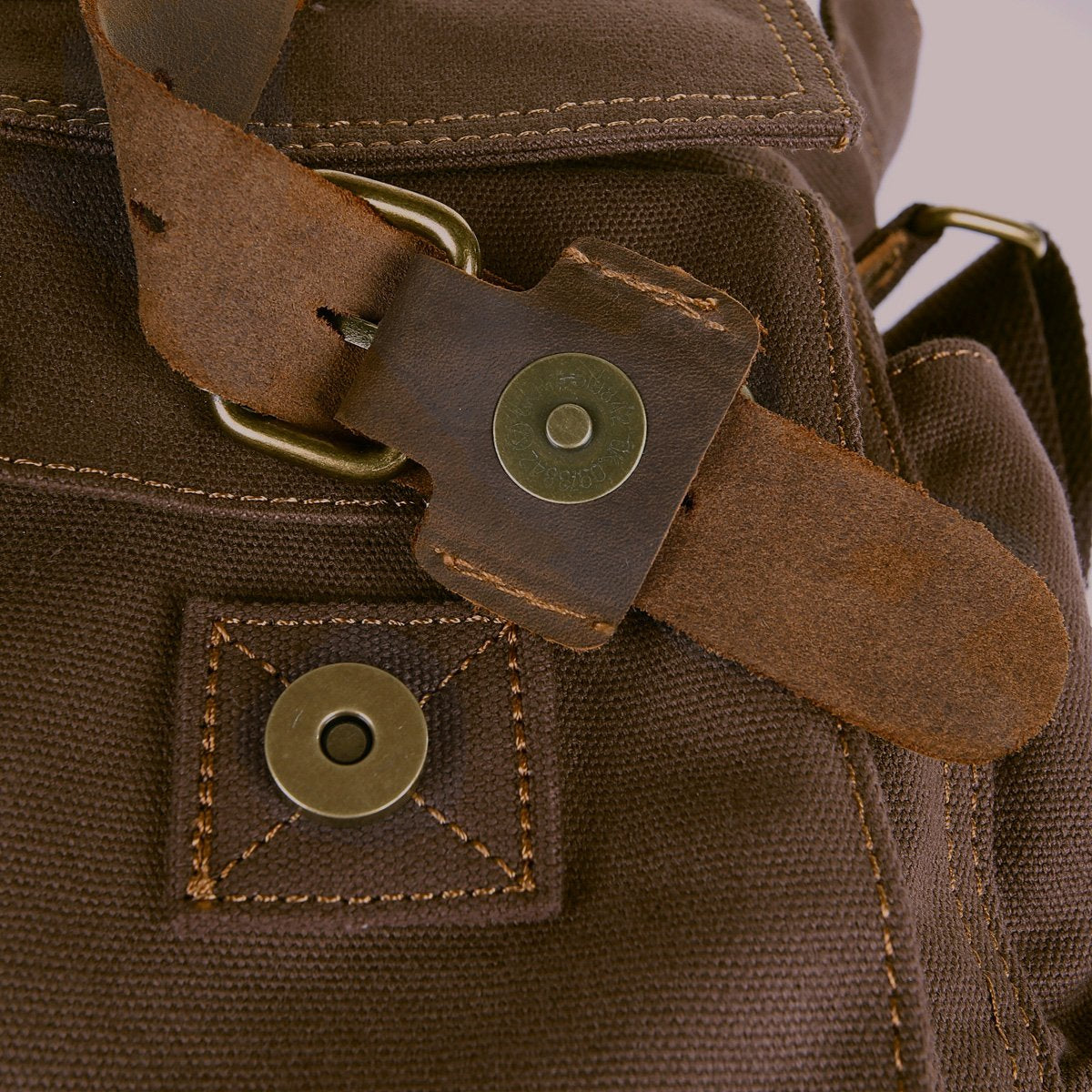 Men's Lightweight Vintage Waterproof Canvas DSLR SLR Shockproof Camera Shoulder Messenger Bag Sling Bag