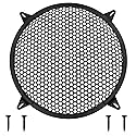 VAKTOK 12 Subwoofer Grill Speaker Grill Cover Waffle Grill Protective Cover Round Subwoofer Speaker Cover 1PCS.