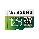 SAMSUNG: EVO Select 128GB MicroSDXC UHS-I U3 100MB/s Full HD & 4K UHD Memory Card with Adapter (MB-ME128HA)