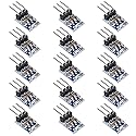 15Pcs 5V to 3.3V DC-DC Step Down Power Supply Buck Module AMS1117 3.3V 800MA Automatic Adjustable Boost Board Start Limit Voltage