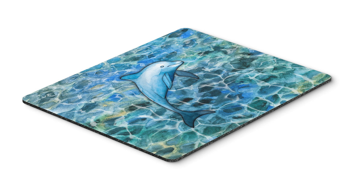 Caroline's Treasures BB5356MP Dolphin Mouse Pad, Hot Pad or Trivet for Home Office Gaming Working Computers Laptop Mouse Mat,Washable Large Mousepad