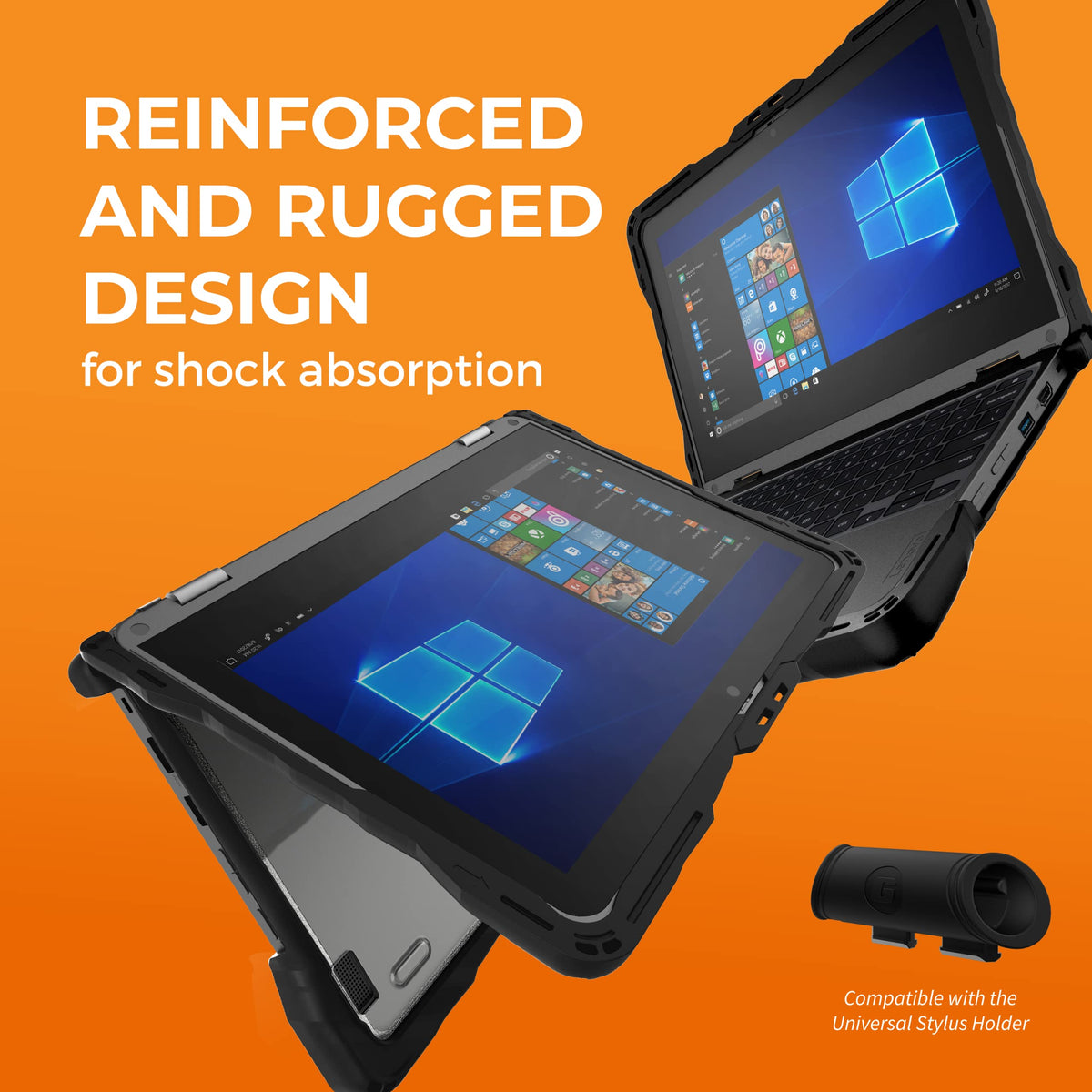 Gumdrop DropTech Case Lenovo 300e/300w/500e/500w Gen 3 & 500e G4 (2-in-1)