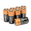 DL123A Duracell Ultra Lithium 8 Batteries-CR123A