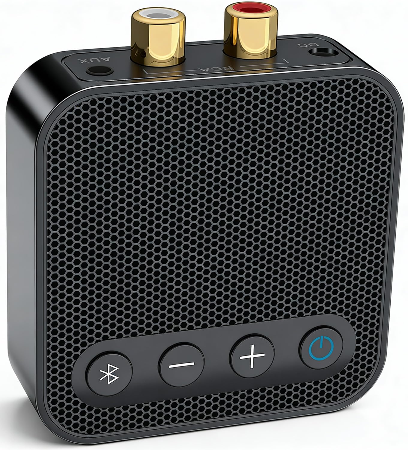 Bluetooth 6.0 Receiver for Home Stereo - Hi-Fi Wireless Audio Adapter for Wired Speakers & AV Receiver with RCA/3.5mm AUX Output, Plug & Play