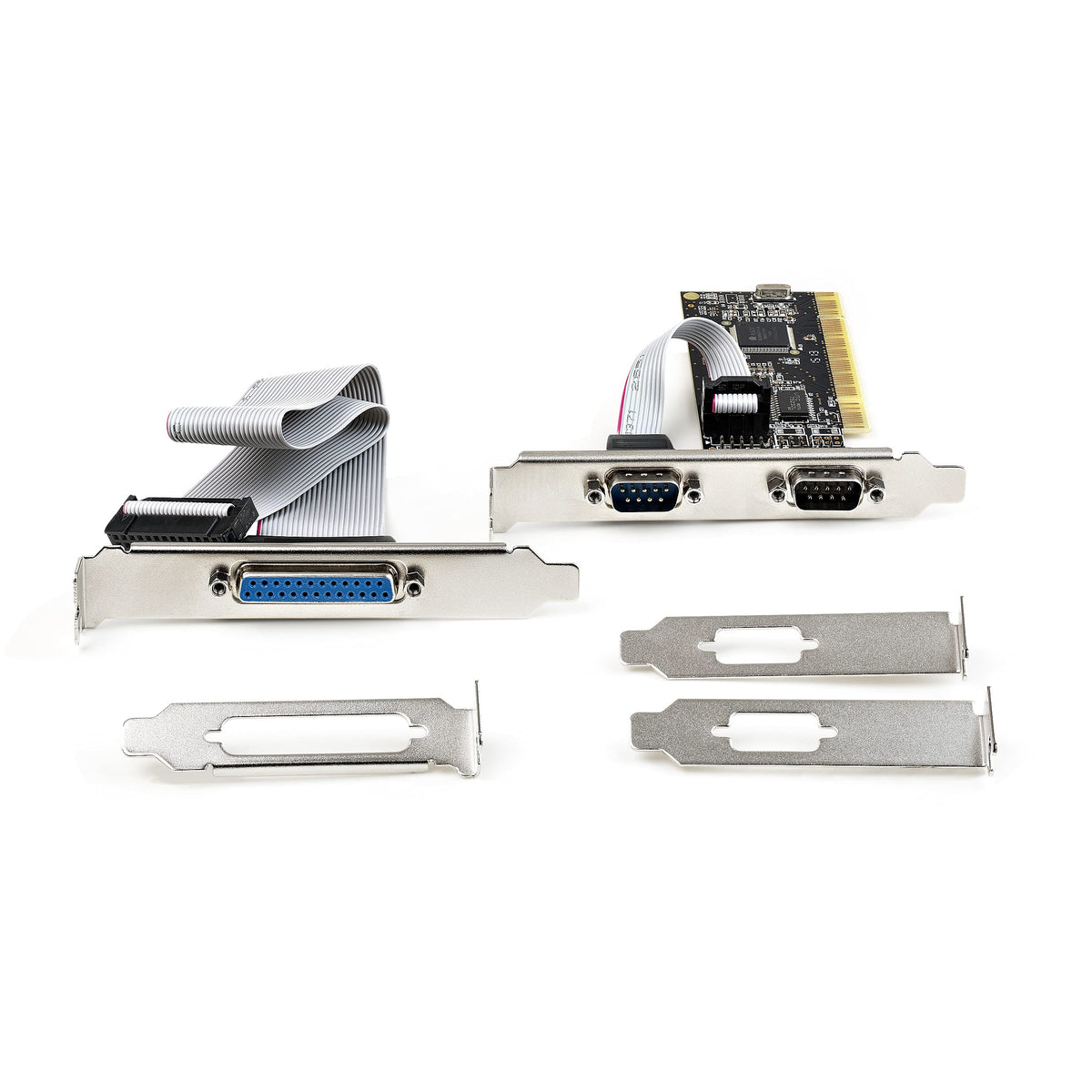 StarTech PCI Serial Parallel Combo Card, PCI Combo Adapter Card (PCI2S1P2)