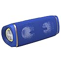 Memphis MFLOWBTB Flow - Wireless Bluetooth & AUX Speaker, IPX7 Water Resistance, Blue