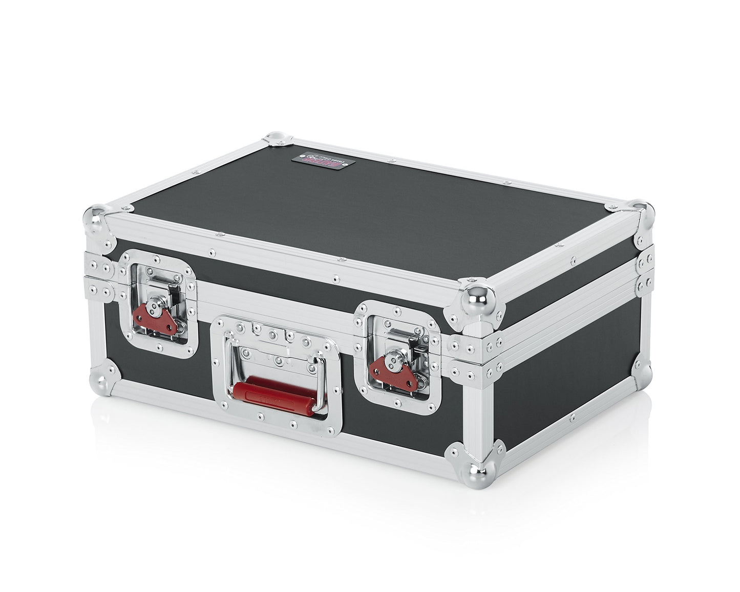 Gator Cases G-TOUR Series Road Case with Foam Drops for (15) Wired Microphones & Accessory Storage (G-TOUR M15)