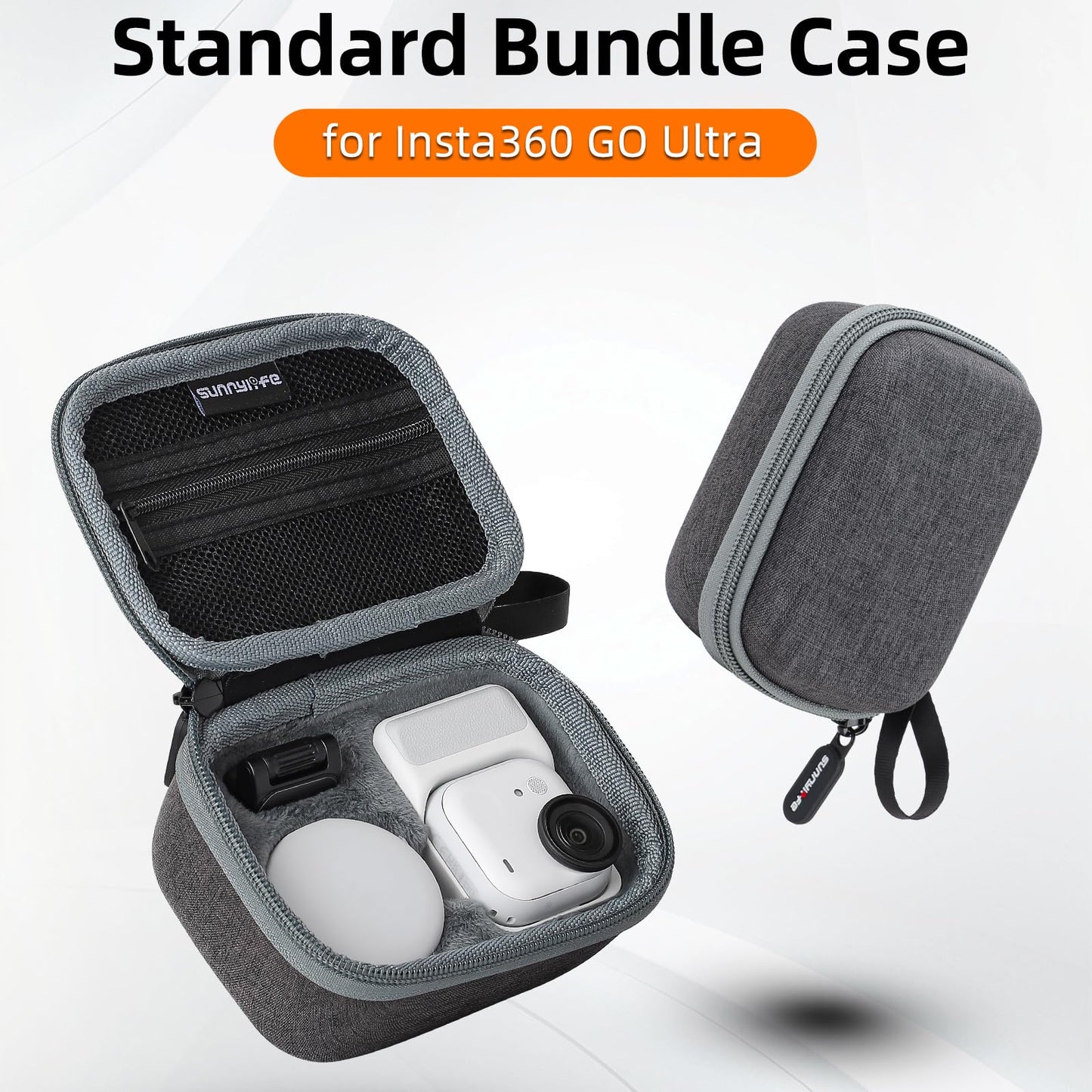 Honlyn Carrying Case for Insta360 GO Ultra,Portable Protective Travel Box Storage Bag for Insta360 GO Ultra Accessories