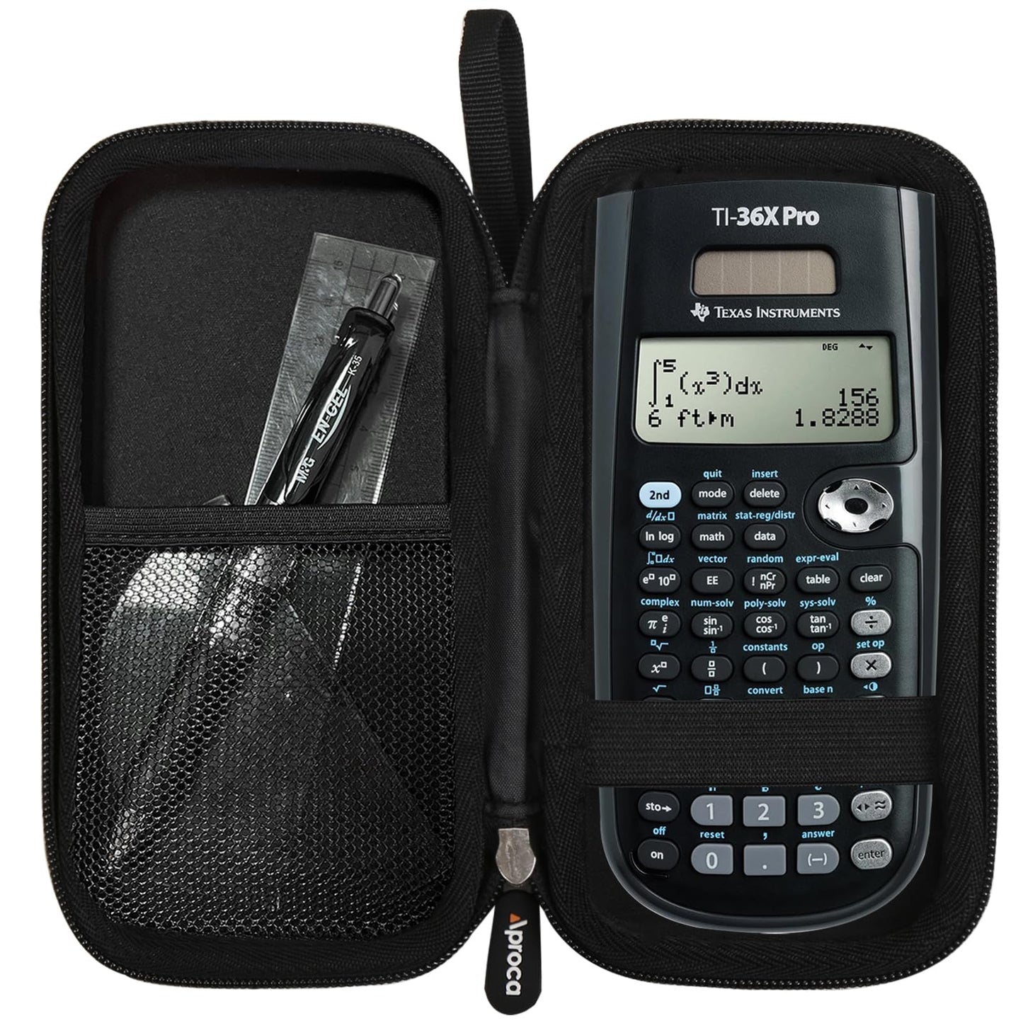 Aproca Case Compatible with Texas Instruments TI-36X Pro/CASIO FX-991ES Plus Engineering Scientific Calculator, Portable Storage Bag for Accessories