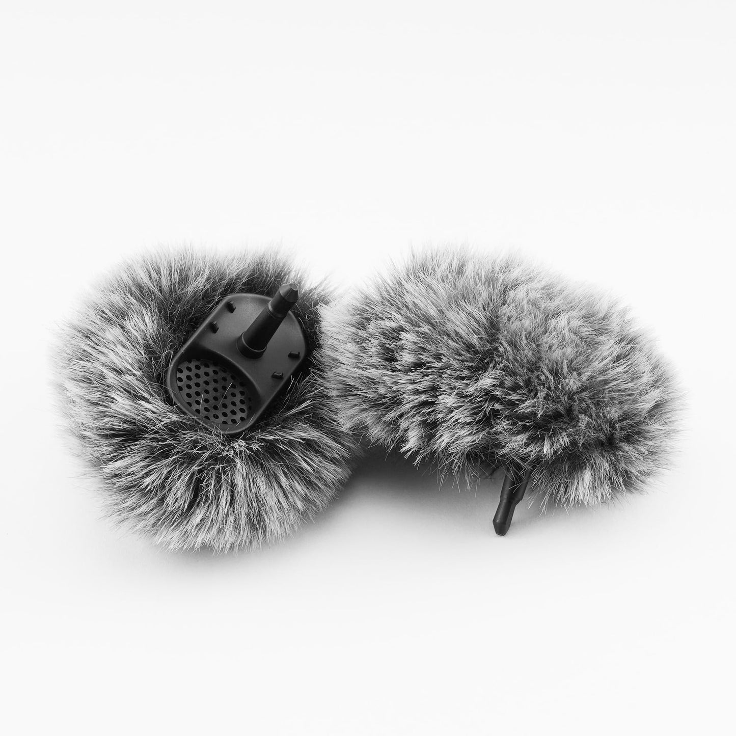 JCMOYUTY Windscreen for DJI Mic 2 Transmitter(Not for DJI MIC 1) / OSMO Pocket 3 External Microphone Furry Cover, 2-Pack Wind Muff Accessory