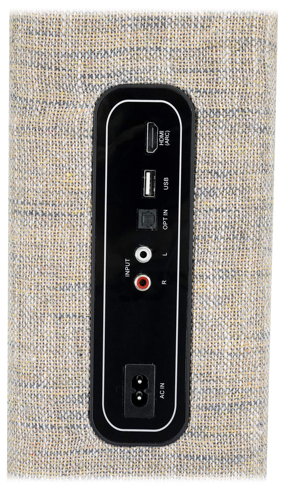 Rockville ONE-Tower BG All-in-One Bluetooth Speaker System+HDMI/Optical/RCA