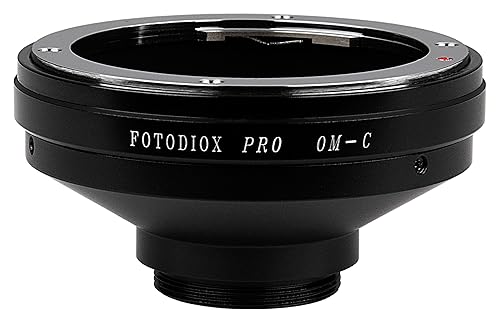 Fotodiox Pro Lens Mount Adapter Compatible with Olympus OM 35mm Film Lenses to C-Mount Cameras