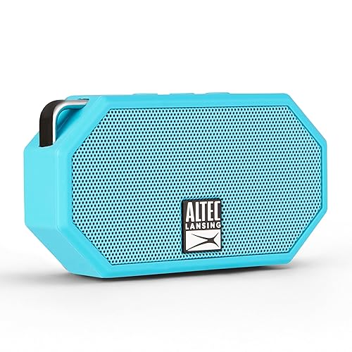 Altec Lansing Mini H2O - Waterproof Bluetooth Speaker, IP67 Certified & Floats in Water, Compact & Portable Speaker for Hiking, Camping, Pool,