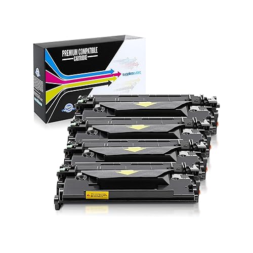 SuppliesOutlet Compatible Toner Cartridge Replacement for HP 26X / CF226X (High Yield Black,4 Pack)