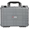 Eylar 16" Hard Camera Case, IP67 Waterproof & Shockproof for Gear, Equipment, Drones, and Tools with Customizable Foam, TSA Compliant, 16 inch 13 inch