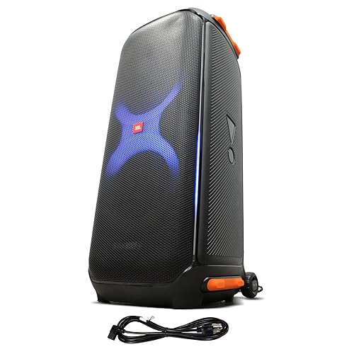 JBL PartyBox 710 800W Portable Wireless Bluetooth Speaker Starter Bundle with Extended Protection