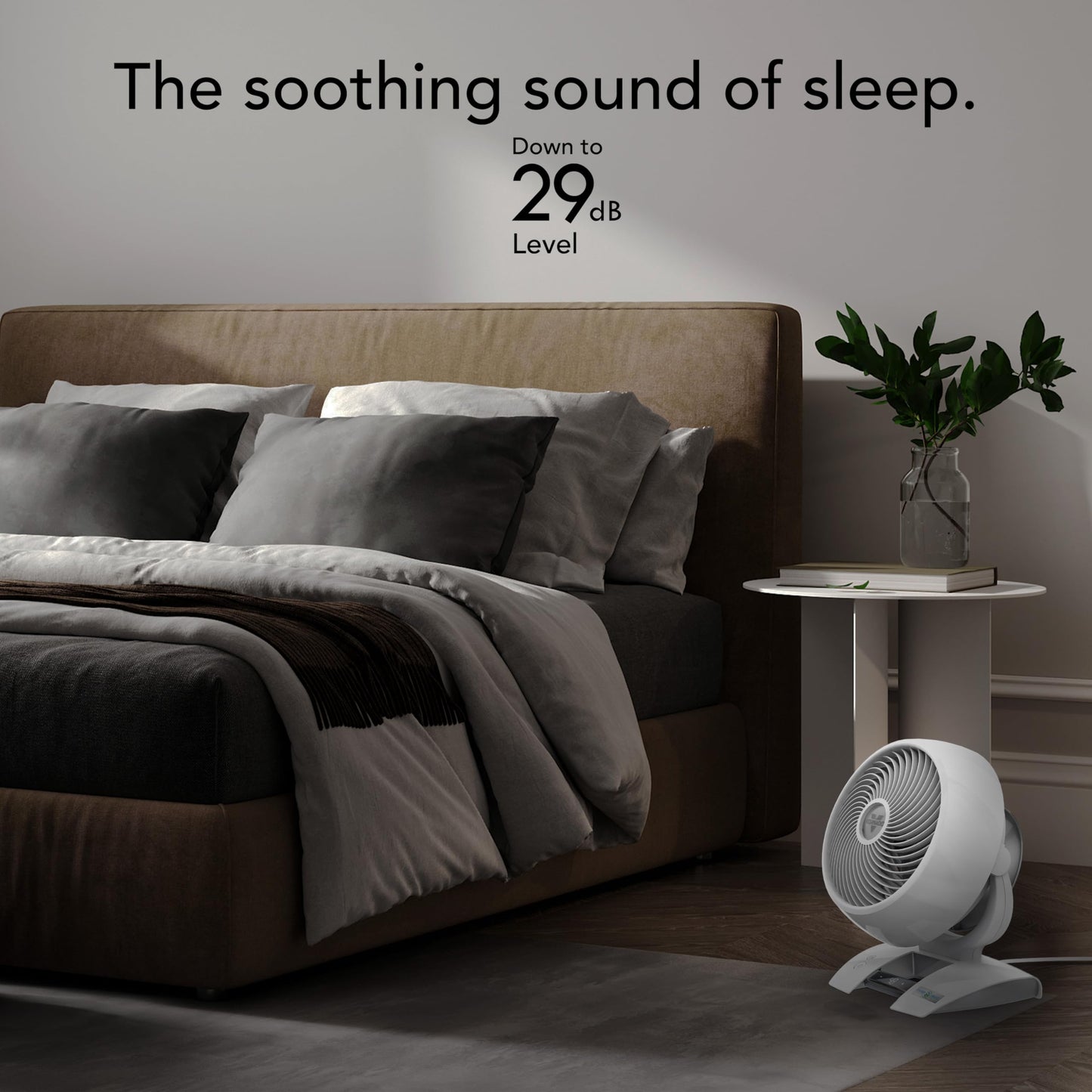 Vornado 6303DC Energy Smart Medium Air Circulator Fan with Variable Speed Control, White