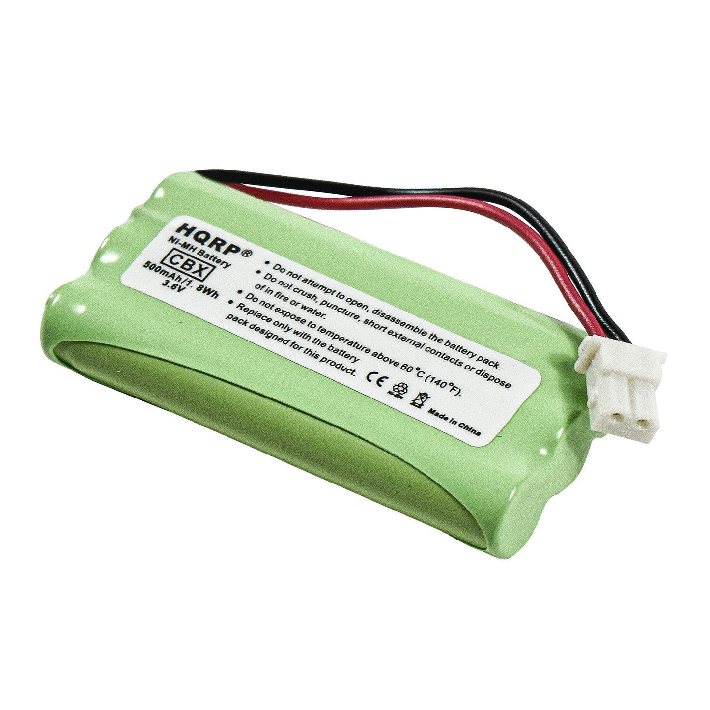 HQRP Phone Battery 2-Pack Compatible with VTech BT5632 BT-5632 BT5872 BT-5872 89-1333-01-00 LS5145 5145 LS5105 5105 LS5146 5146 Cordless Telephone