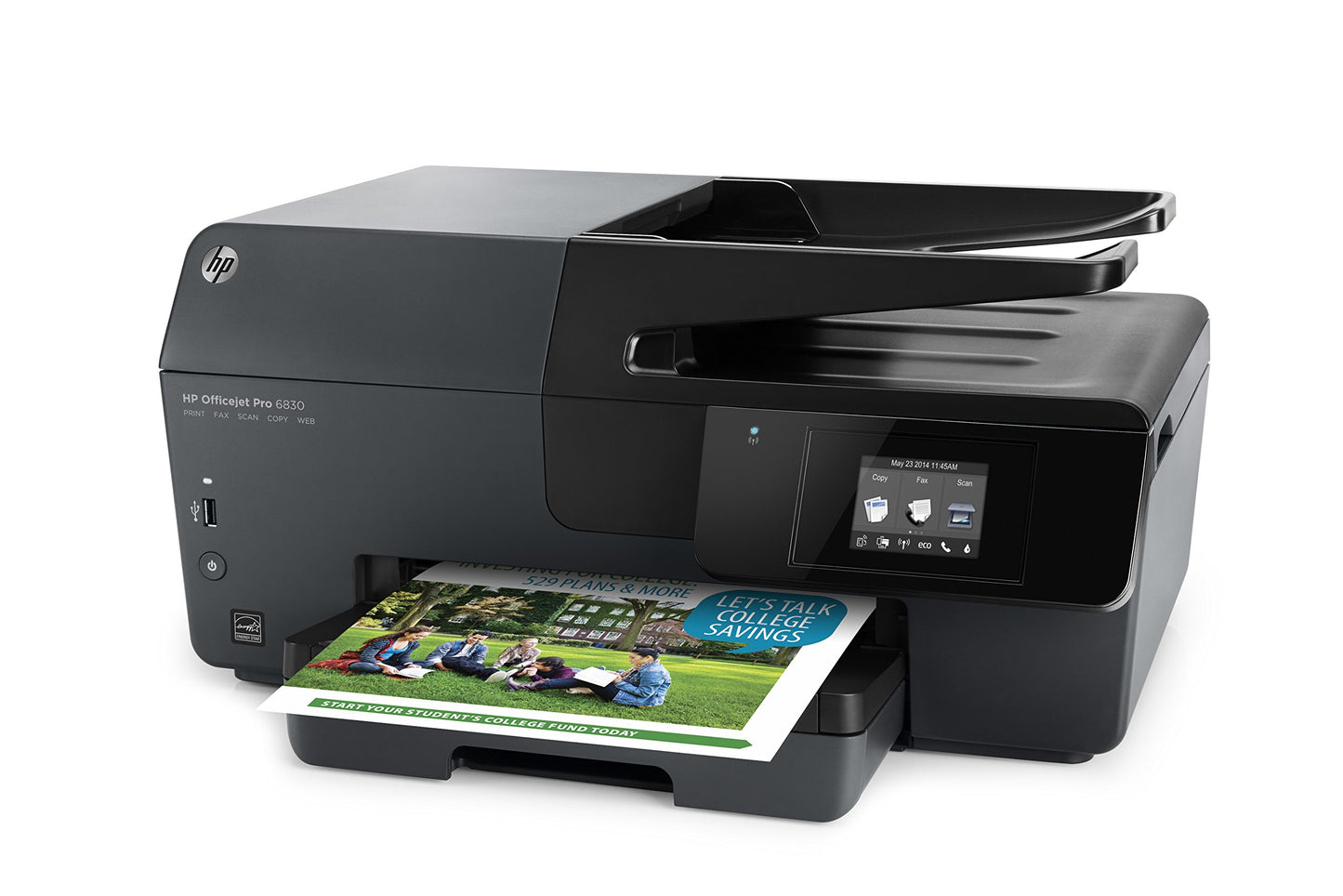 HP OfficeJet Pro 6830 Wireless All-in-One Photo Printer with Mobile Printing, HP Instant Ink & Amazon Dash Replenishment Ready (E3E02A)