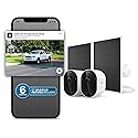 Arlo Pro Security Camera 2K HDR (6th Gen, 2025 Release) 2 Cam + 2 Solar Panels + 6 Months of Secure Plus Plan - Wireless Outdoor Camera, Battery