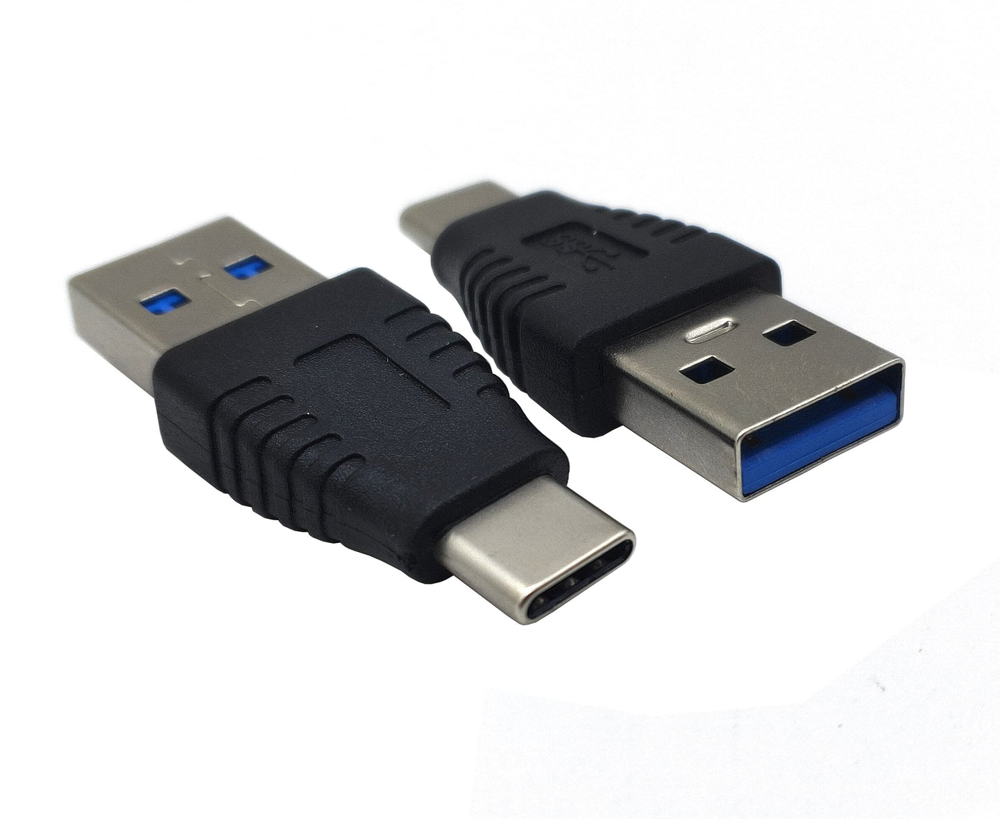 Wpeng Qaoquda USB-C Adapter, (2-Pack) USB 3.1 Type-C Male to USB 2.0 A Male Extension Adapter for Laptop,Tablet, Mobile Phone and More (USB C M/A M)