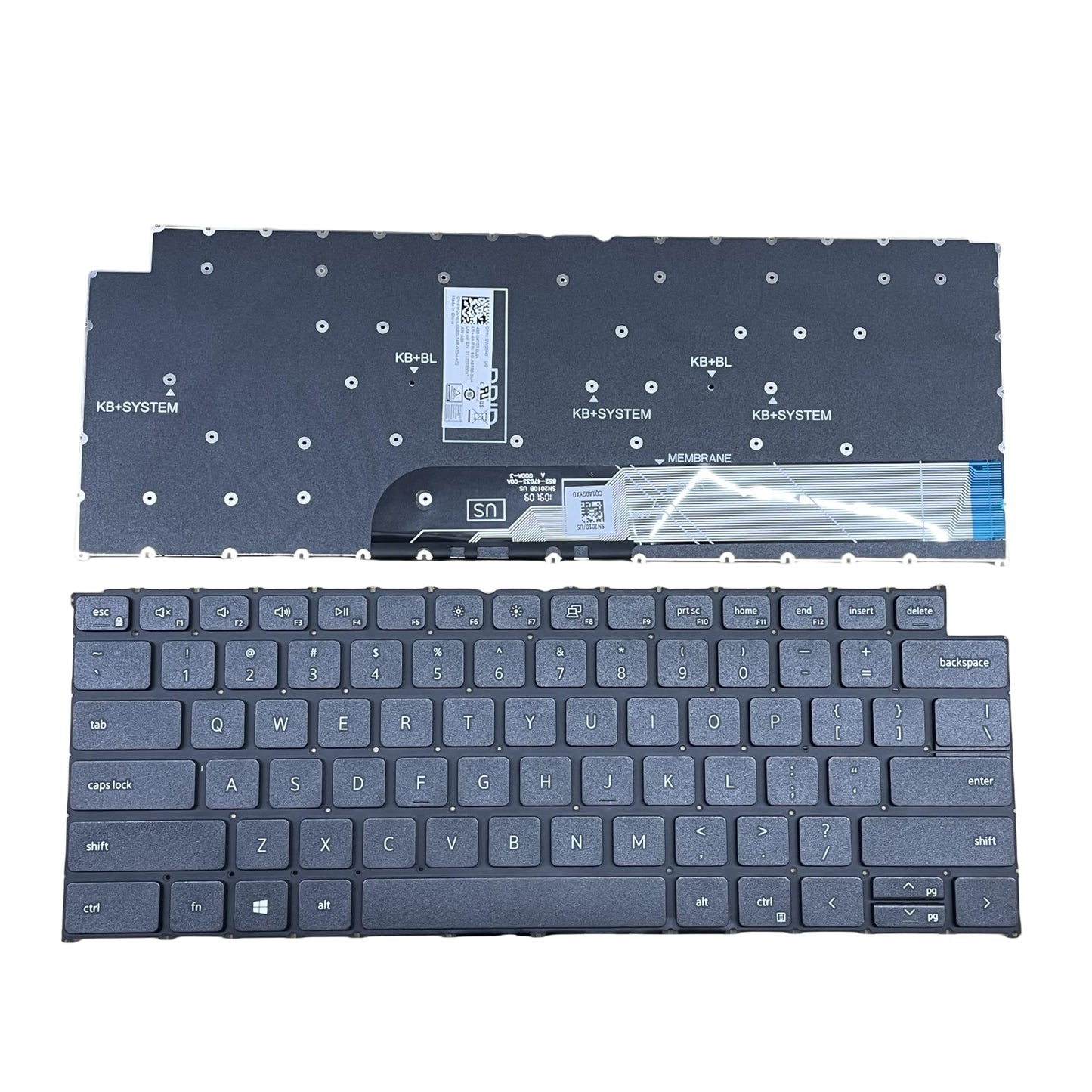 YIJIATech ® New Laptop with Keyboard and Screwdriver US Layout for DELL Inspiron 13 5310 Vostro 14Pro 5410 5420 5415 5418 Latitude 3320 3330 E3420