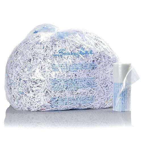 GBC Shredder Bags, For TAA Compliant Shredders, Plastic, 30-60 Gallon, 100/Pack (1145482)