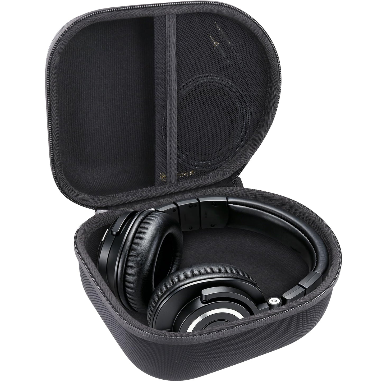 khanka Headphone Case for Audio-Technica ATH-M50X / ATH-M20X / ATH-M40X / ATH-M30X/ ATH-M50xBT2 / ATH-M50xBT2DS Studio Monitor Headphones,Case Only