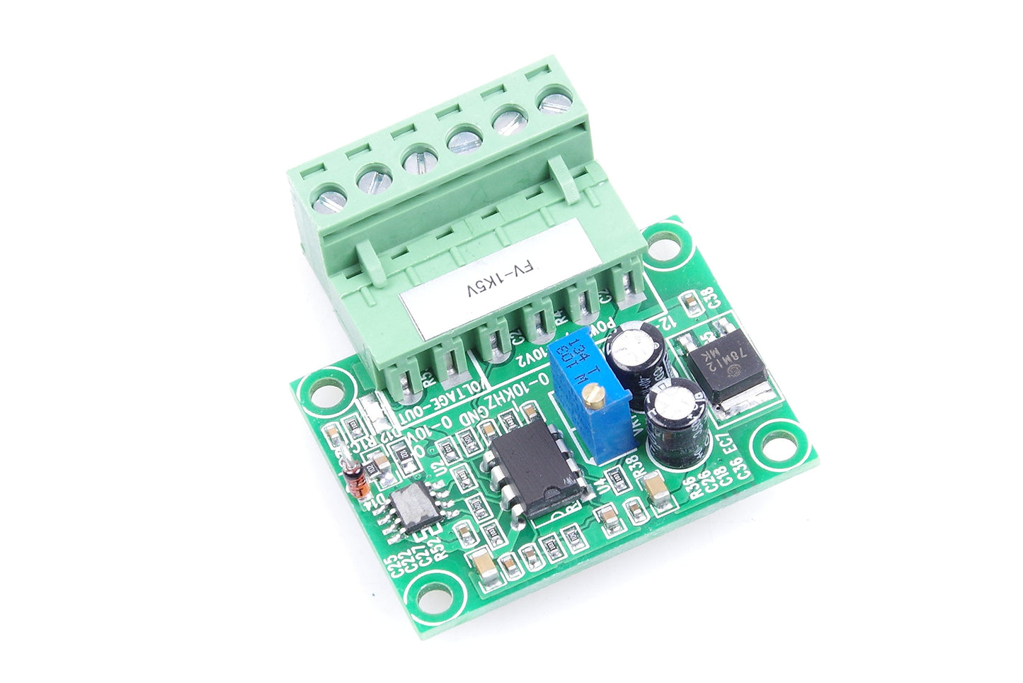 Frequency to Voltage Conversion Module 0-1KHz to 0-5V F/V Conversion Module Digital to Analog Converter Module(0-1KHZ to 0-5V)