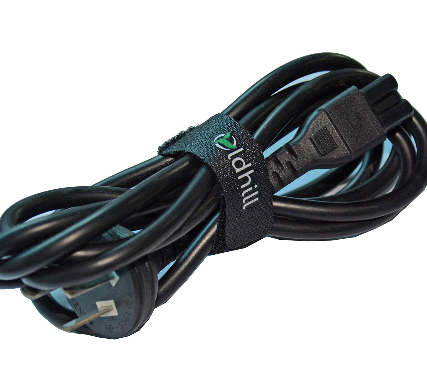 Oldhill Fastening Tapes Hook and Loop Reusable Straps Wires Cords Cable Ties - 1/2"" Width, 15' x 3 Rolls Grey, BY0882403A