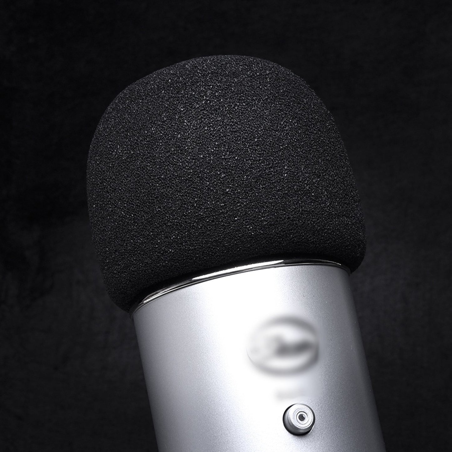Mudder Universal Microphone Windscreen Foam Cover 50mm Diameter Mic Pop Filter Large Microphones Condenser Filter Unwanted and Background Noises