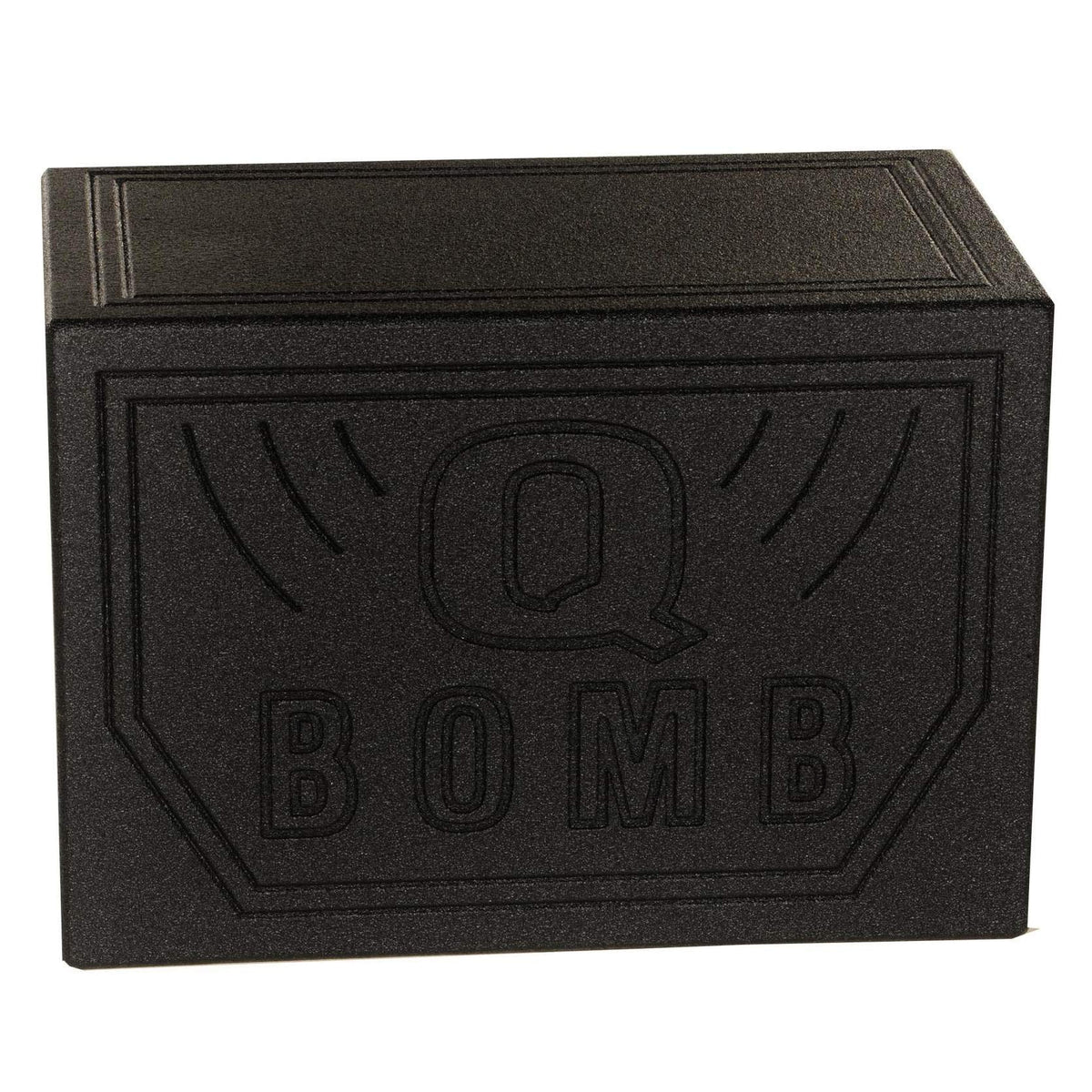 QPower QBOMB8VL-SINGLE Single 8-Inch Vented Side-Ported Subwoofer Box