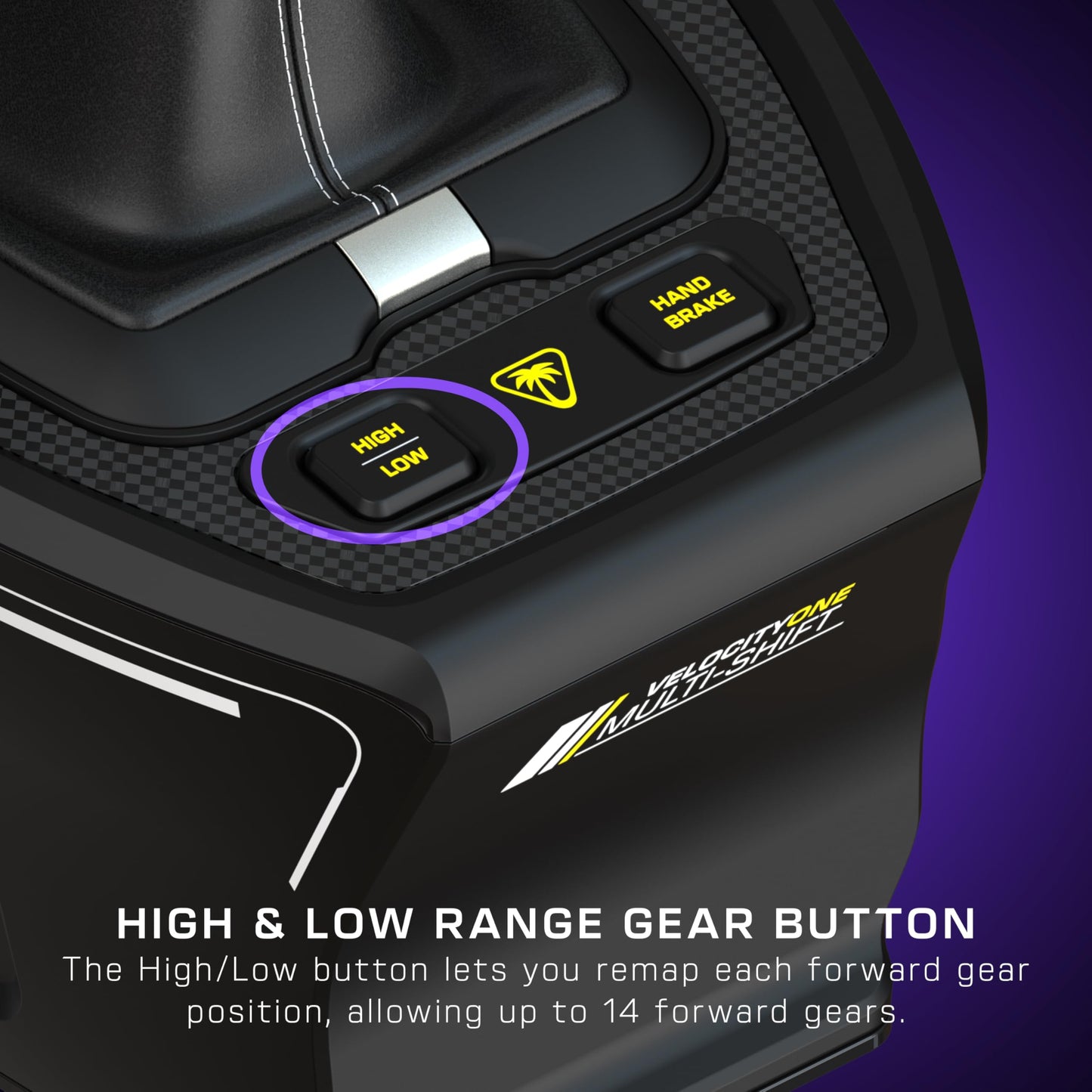 Turtle Beach VelocityOne Multi-Shift Sim Racing Shifter & Handbrake for Windows PC, Xbox Series X|S & Xbox One - 7-Gear + R H-Gate & Sequential