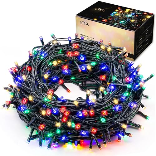 Indoor Christmas Tree Lights - 25m/82ft 220 LED Memory Function 8 Modes End-to-End Extendable Plug in Outdoor Waterproof Fairy String Light
