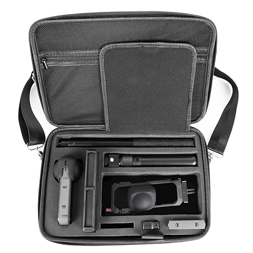 PellKing Carrying Case for Insta360 X4 X5, Large Waterproof Travel Bag Protective Case Organizer for Insta 360 X4 X5 Accessories, for 114cm Selfie