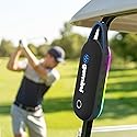 Gemini Magnetic Bluetooth Speaker for Golf Cart - Strong Magnet, Wireless Stereo, 8-Mode LED/RGB Lights, USB-C Fast Charge, IPX6 Waterproof (BeatGrip