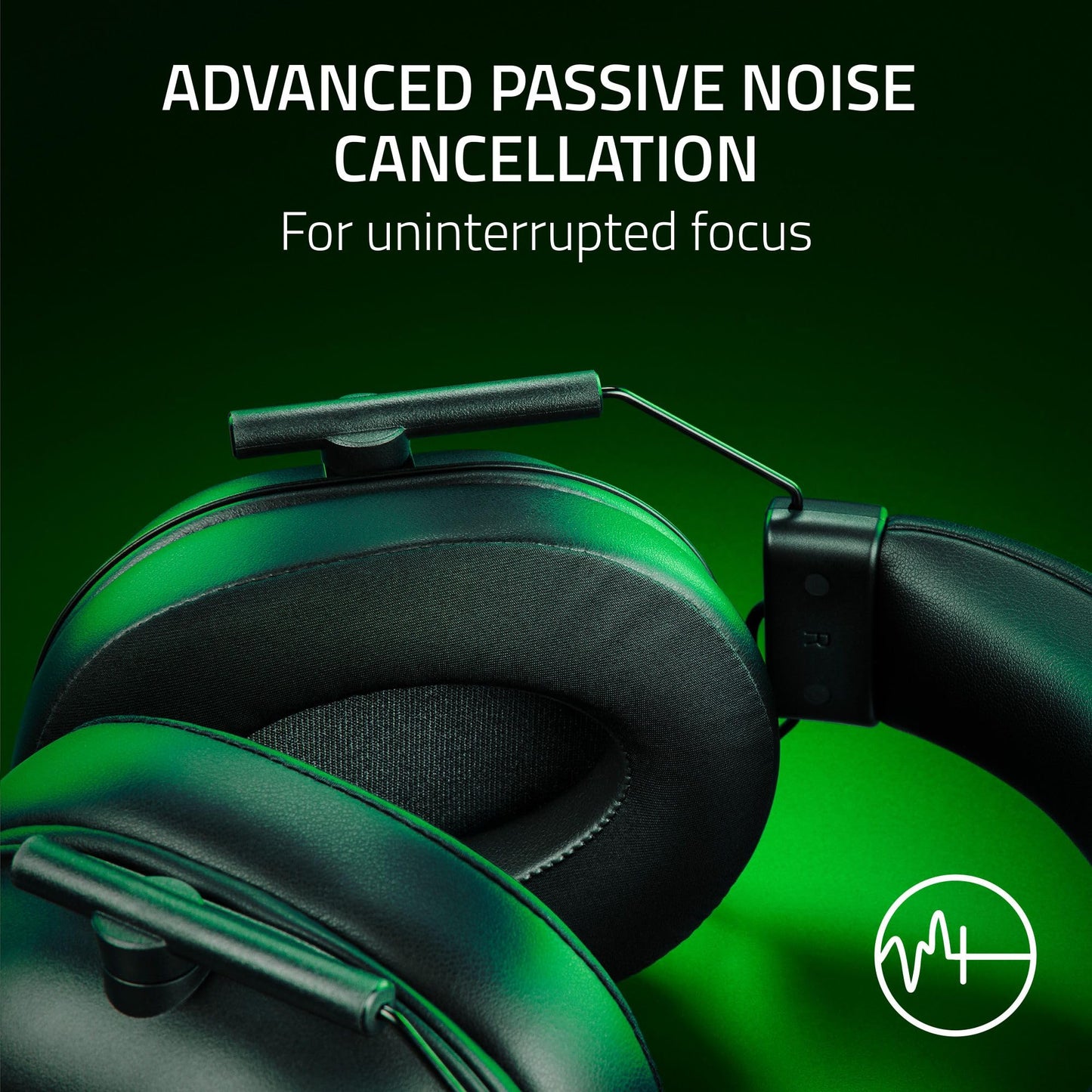 Razer BlackShark V2 X Xbox Gaming Headset: 50mm Drivers - Cardioid Mic - Lightweight - Comfortable, Noise Isolating Earcups - for Xbox Series X