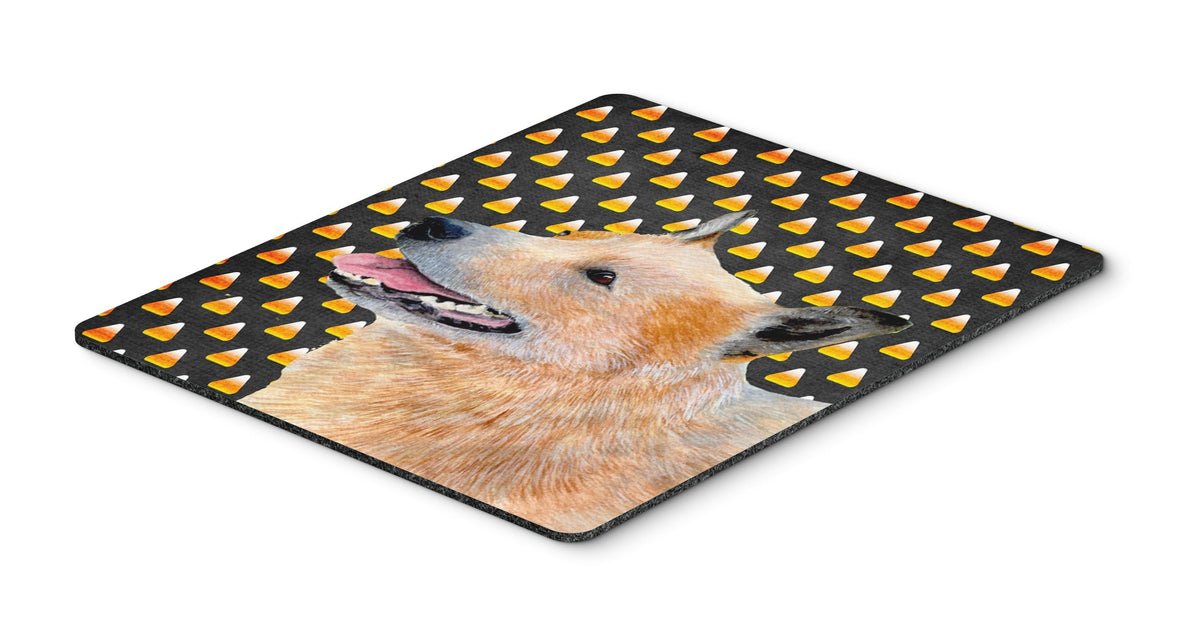 Caroline's Treasures LH9058MP Australian Cattle Dog Candy Corn Halloween Portrait Mouse Pad, Hot Pad or Trivet for Home Office Gaming Working