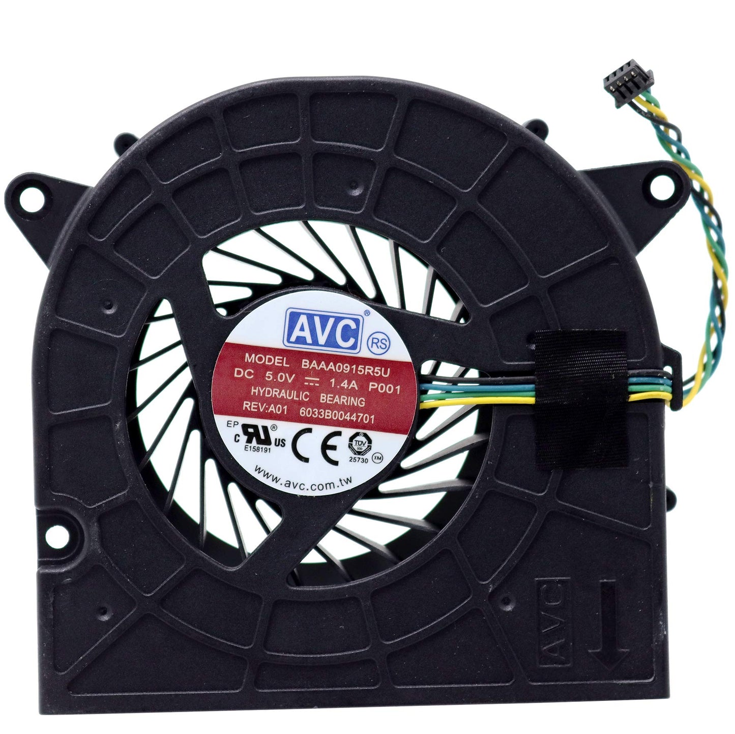 Deal4GO CPU Cooling Fan Replacement for Lenovo IdeaCentre AiO 300-22 300-22ISU 300-22ACL 300-23 300-23ISU 300-23ACL 510-22 S400z S500z 00PC723