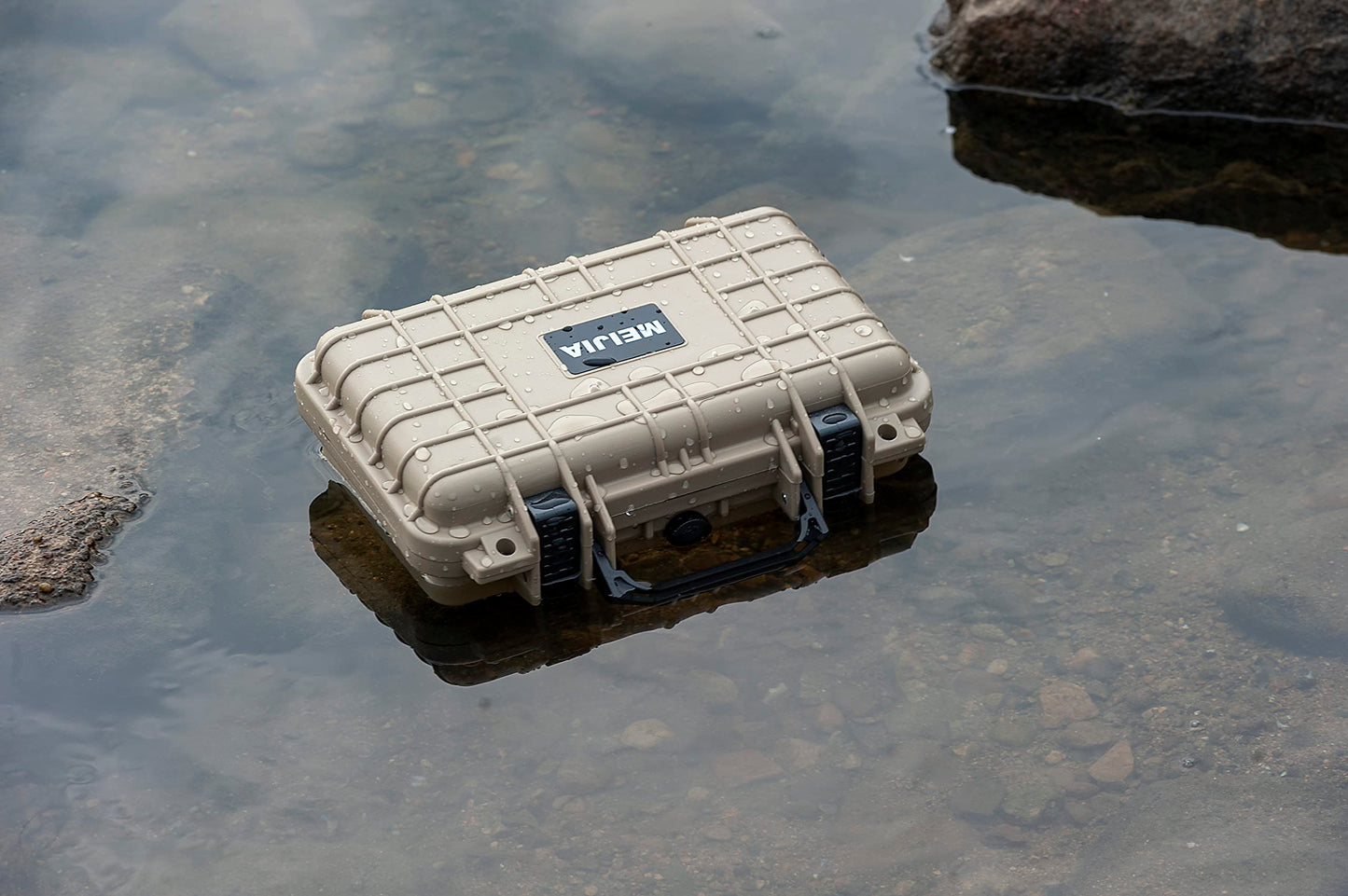 MEIJIA Portable All Weather Waterproof Protective Hard Case, Small Camera Case,Dry Case with Customizable Foam,Fit Use of Drones, Camera,Equipments
